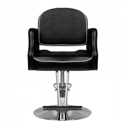 HAIR SYSTEM FOTEL FRYZJERSKI HS24 CZARNY